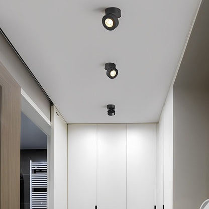 Foco LED de diseño redondo ajustable
