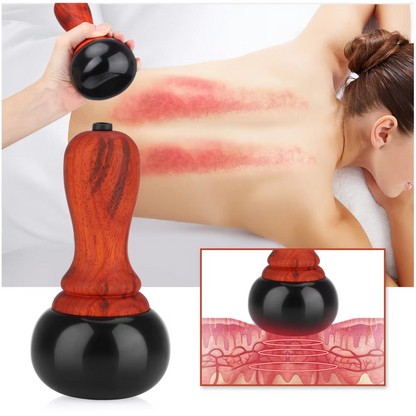 Dispositivo Eléctrico Calefactable de Masaje Gua Sha para Rostro