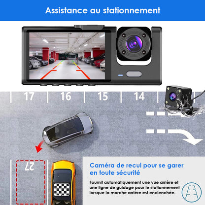 Cámara para Coche Doble Sistema Delantero/Trasero Full HD