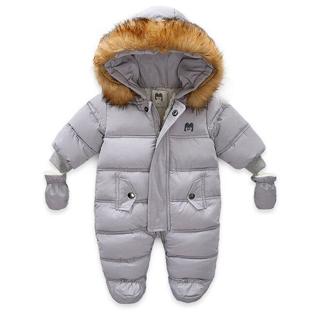 Mono de invierno para bebé cálido