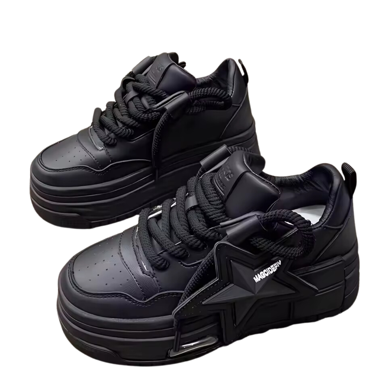 Zapatillas de Moda con Plataforma Alta para Mujer