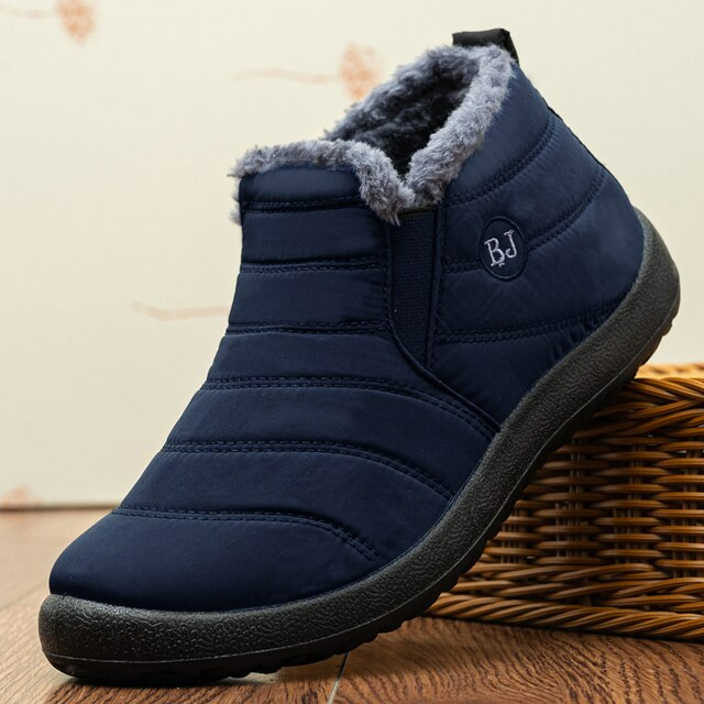 Botines de invierno cálidos y antideslizantes