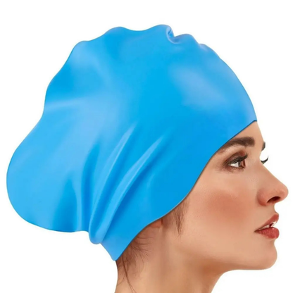 Gorro de Baño Talla Grande para Cabello Largo