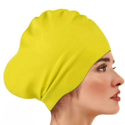 Gorro de Baño Talla Grande para Cabello Largo