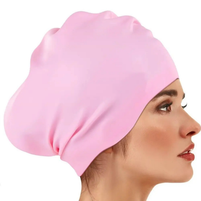 Gorro de Baño Talla Grande para Cabello Largo