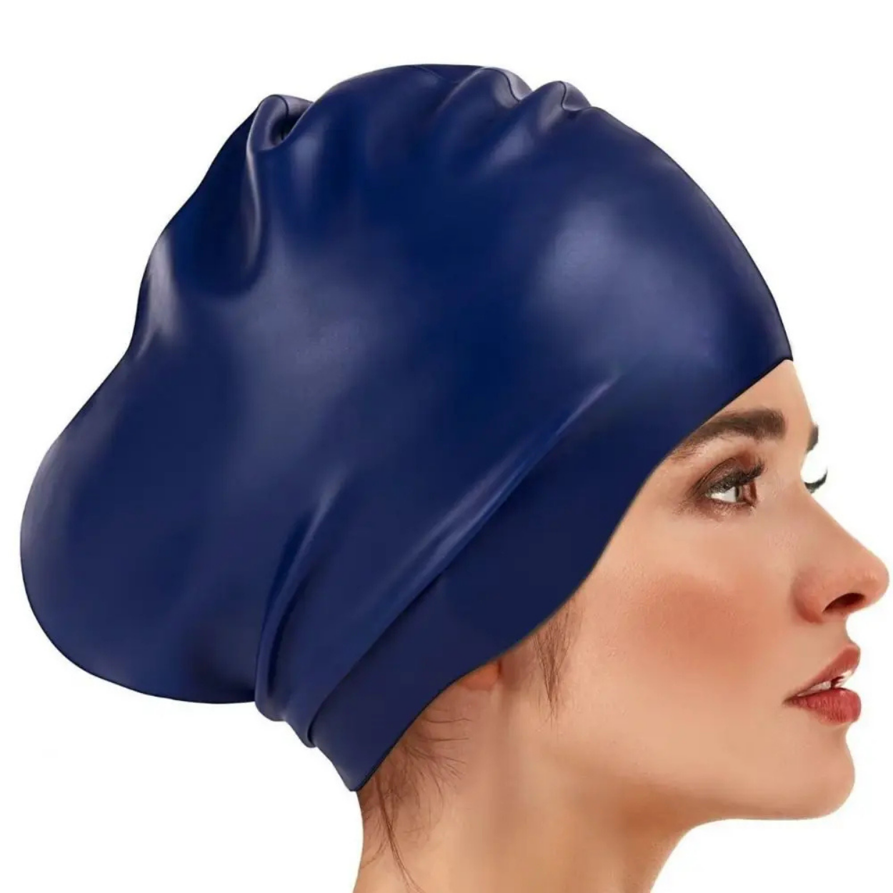 Gorro de Baño Talla Grande para Cabello Largo