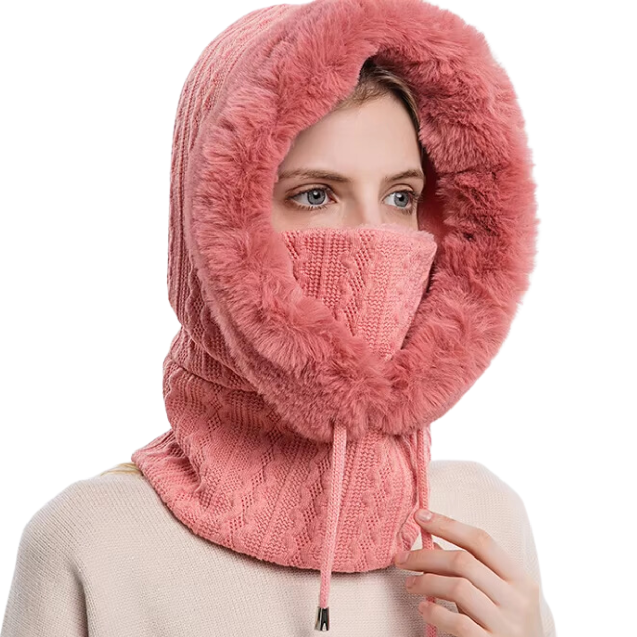 Pasamontañas Polar 3 en 1 Bufanda y Gorro