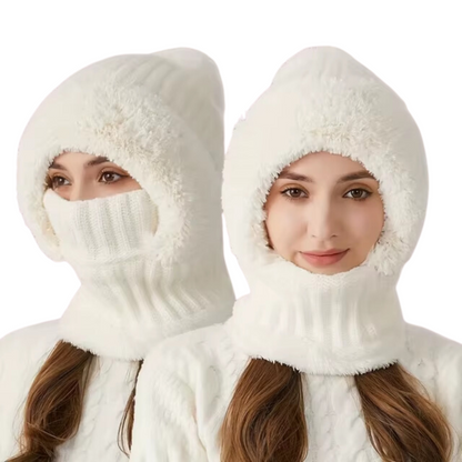 Gorro de Mujer de Terciopelo Suave y Caliente