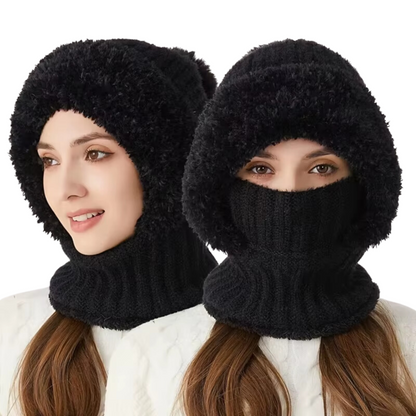 Gorro de Mujer de Terciopelo Suave y Caliente