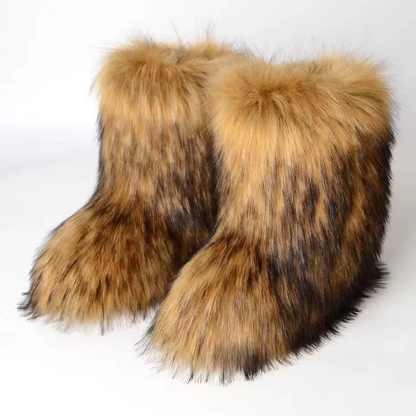 Botas Forradas de Moda Retro