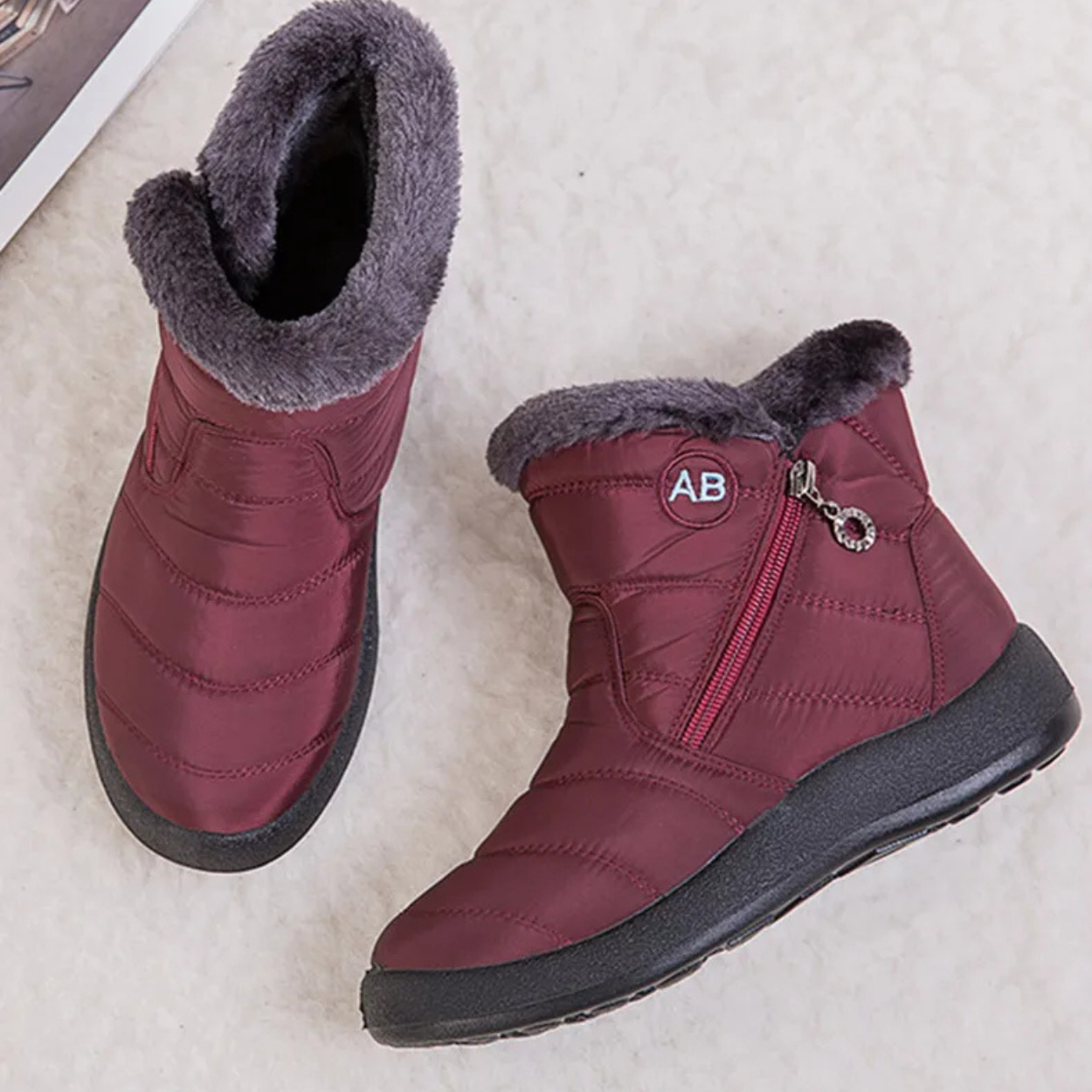 Botas de Invierno Calientes e Impermeables