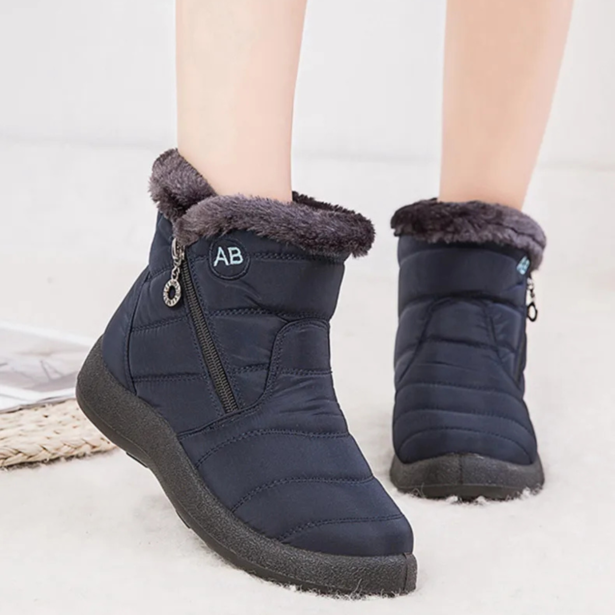Botas de Invierno Calientes e Impermeables