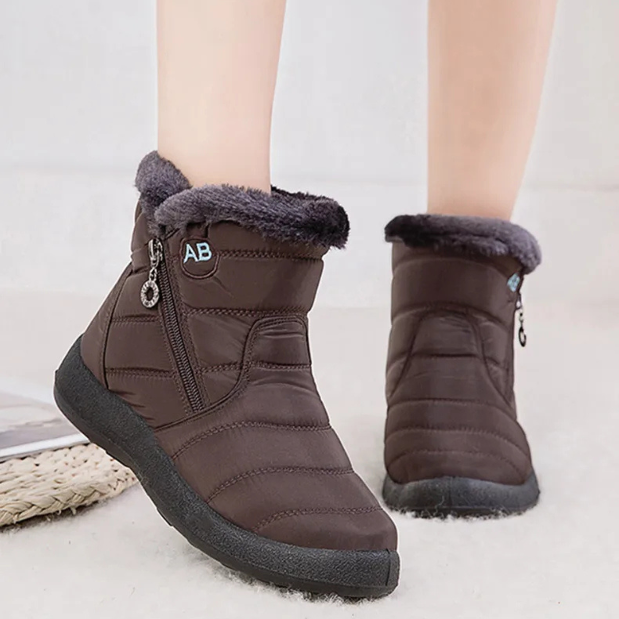 Botas de Invierno Calientes e Impermeables