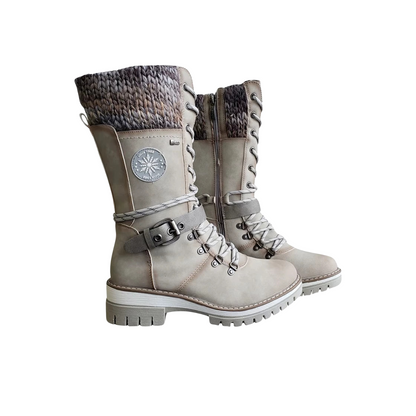 Botas de Invierno Impermeables hasta Media Pantorrilla y Calientes