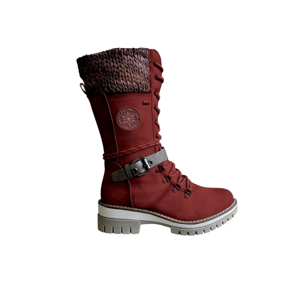 Botas de Invierno Impermeables hasta Media Pantorrilla y Calientes