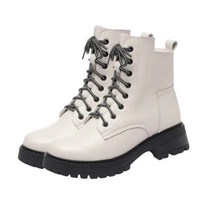 Botas Mujer Invierno Cuero Auténtico Calientes y Elegantes