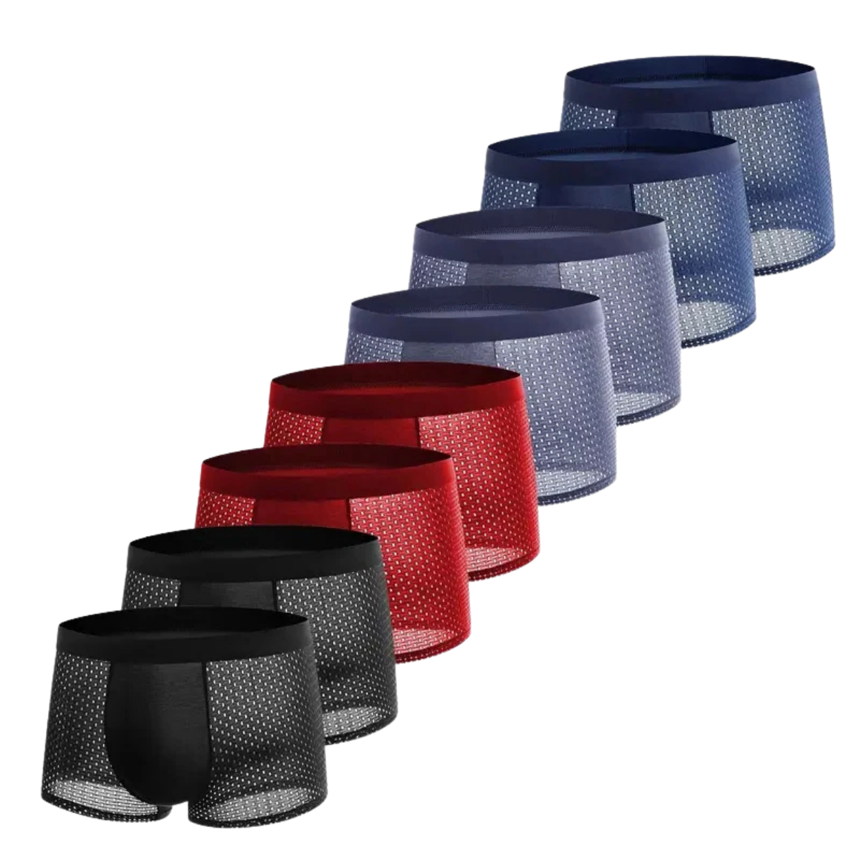 Boxers para Hombre Transpirables y Ligeros de Seda Helada
