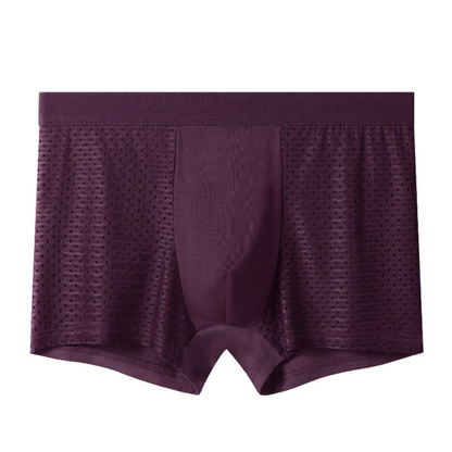 Boxers para Hombre Transpirables y Ligeros de Seda Helada
