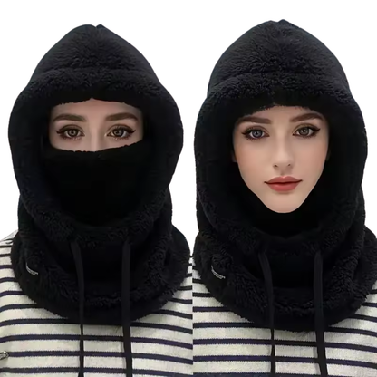 Capucha de Invierno 3 en 1 Impermeable y Caliente