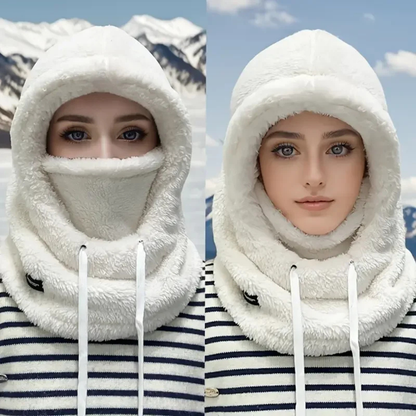 Capucha de Invierno 3 en 1 Impermeable y Caliente