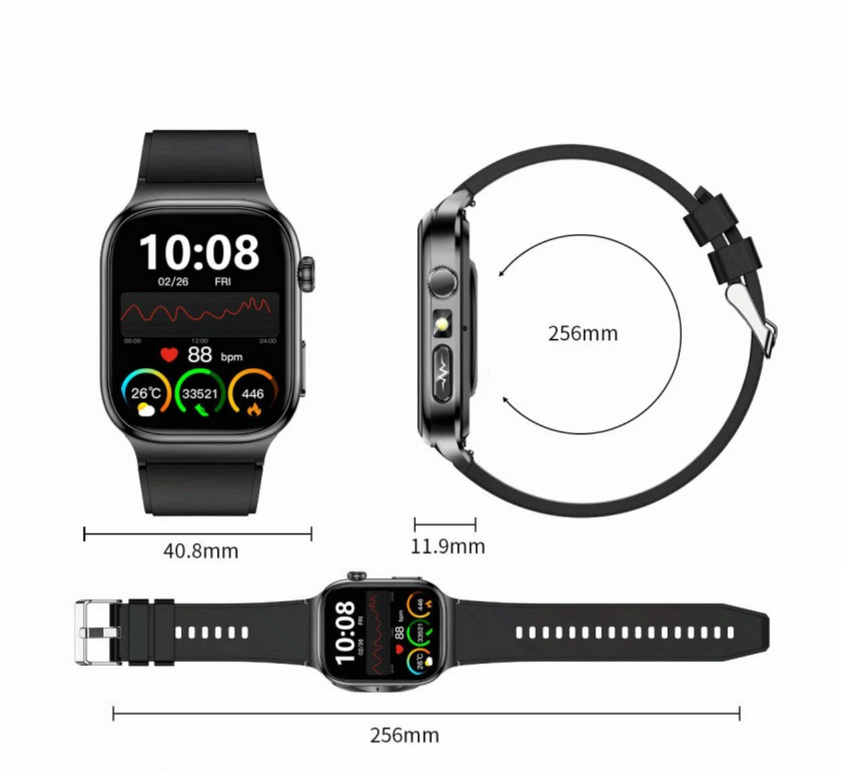 Reloj inteligente de fitness avanzado