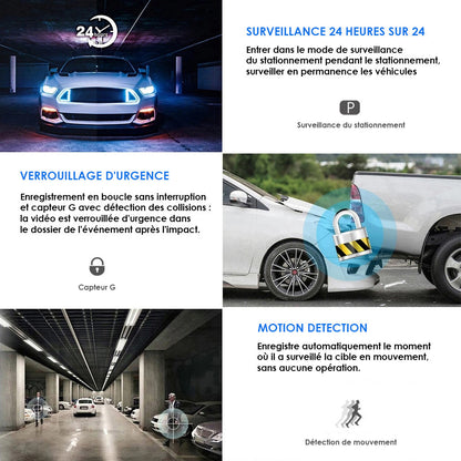 Cámara para Coche Doble Sistema Delantero/Trasero Full HD