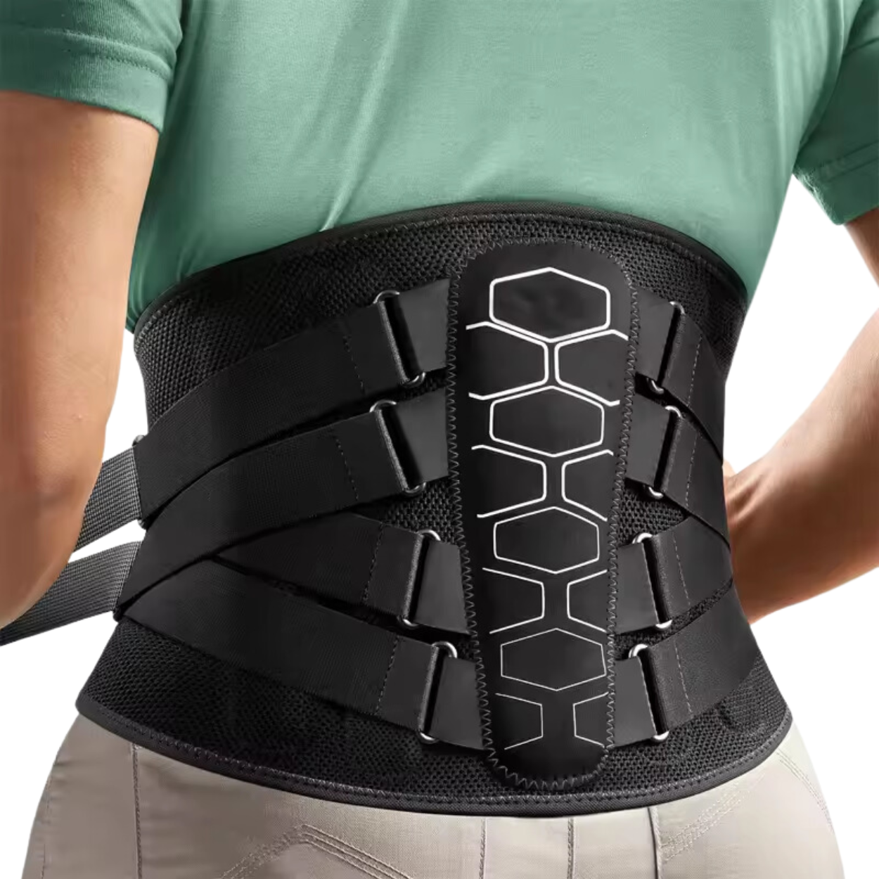 Cinturón de Soporte Lumbar Amortiguado