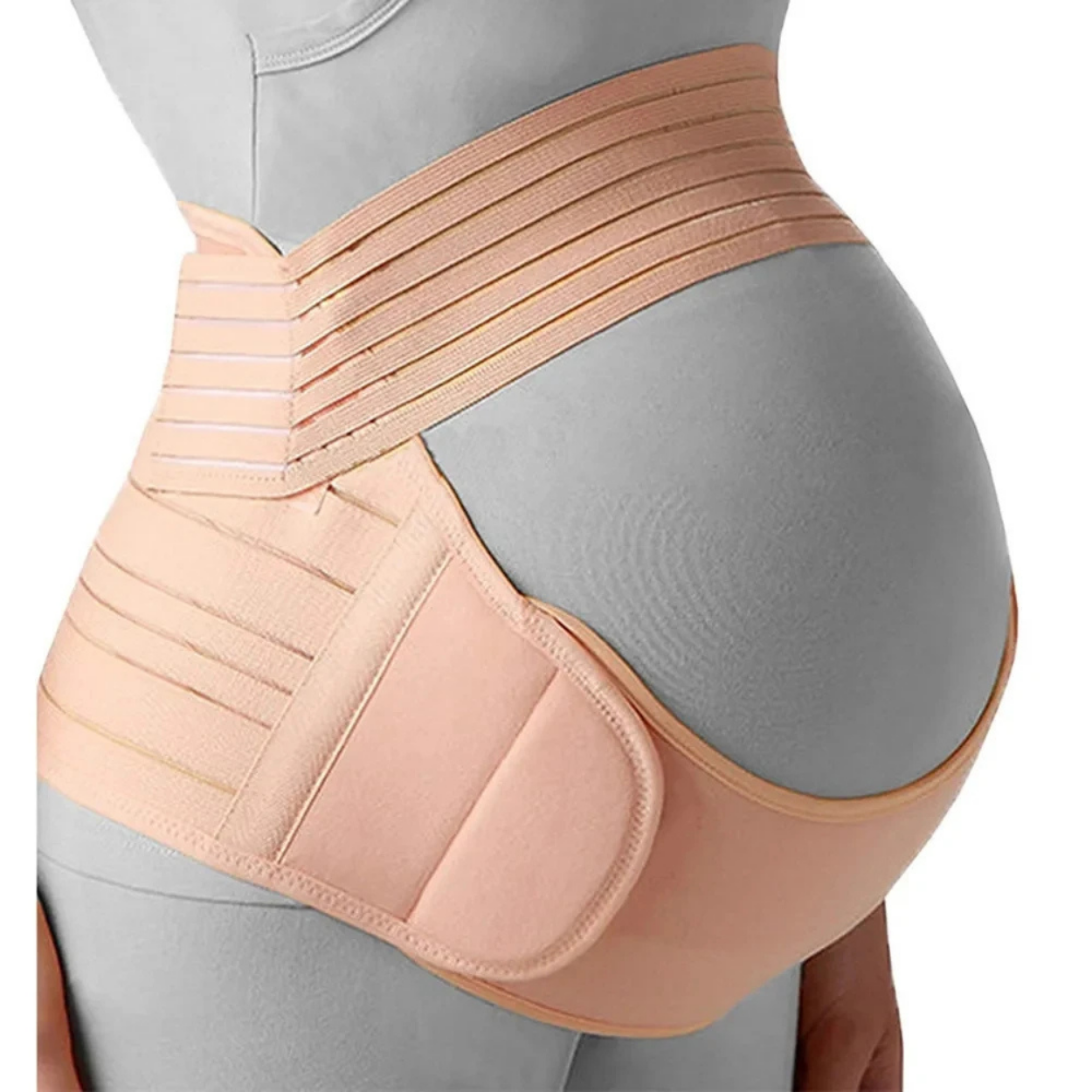 Faja de Embarazo Elástica y Ajustable 3 en 1