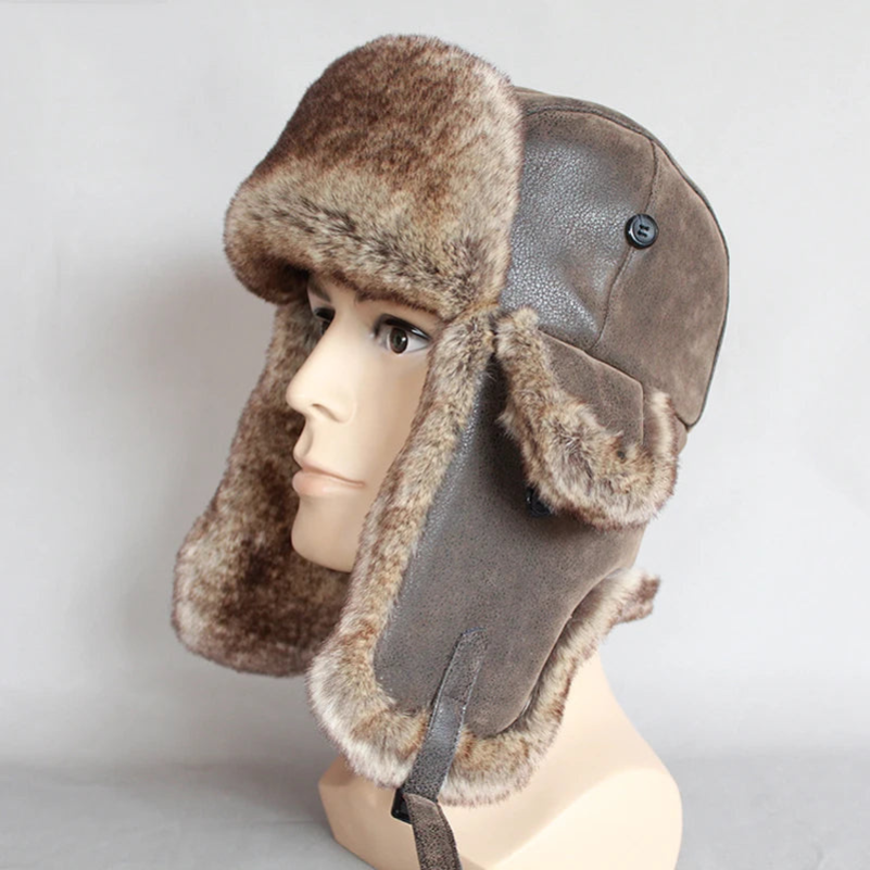 Gorro de Invierno Caliente y Cómodo con Orejeras