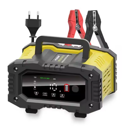 Cargador de Batería para Auto 12V y 24V Rápido