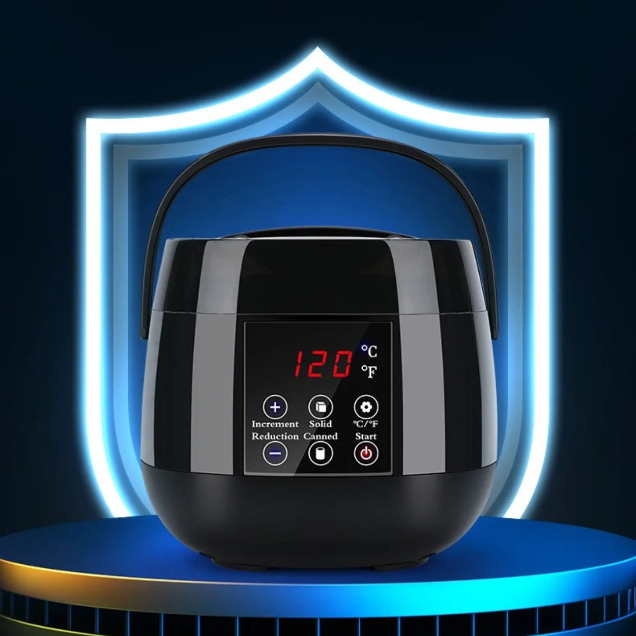 Calentador de Cera Eléctrico Profesional 500ml Rápido