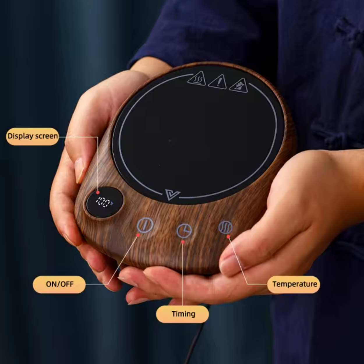 Calentador de Tazas Eléctrico 200W Rápido y Económico