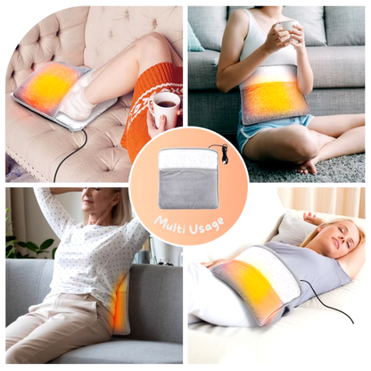 Calentador de Pies Eléctrico Recargable y Compacto