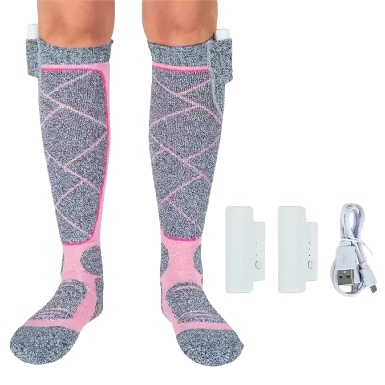 Calcetines Calefactables para Deportes al Aire Libre