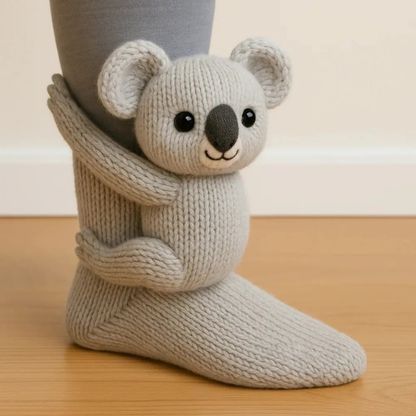 Calcetines Divertidos con Animales Coloridos y Alegres
