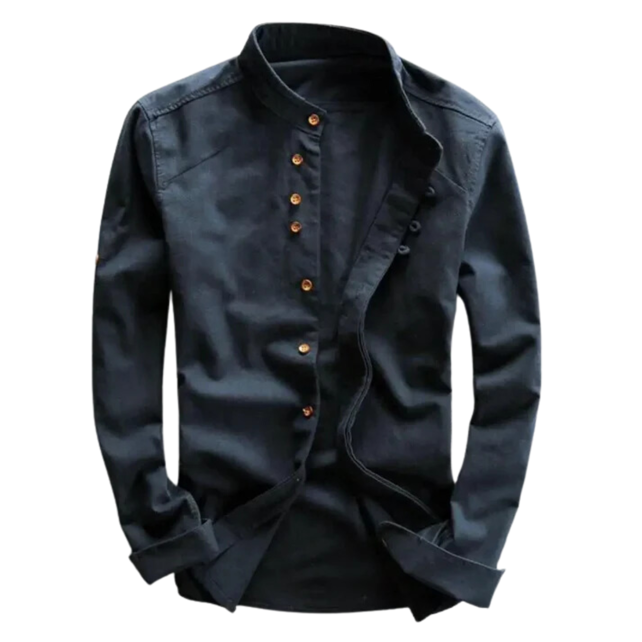 Camisa Japonesa para Hombre con Estampado de Dragón