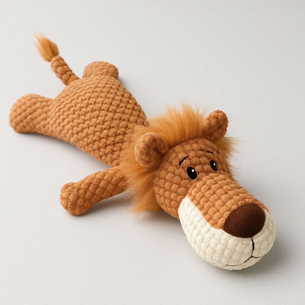 Juguete de Peluche Resistente para Perro con Silbato Integrado