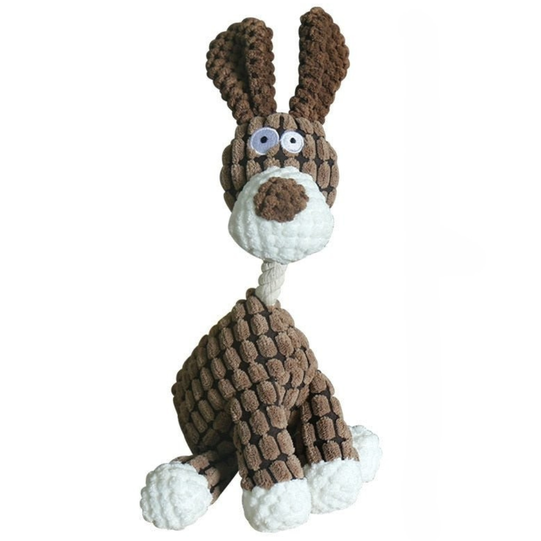 Juguete de Peluche Resistente para Perros Mordedores y Enérgicos
