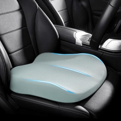 Cojín de Asiento de Coche Ergonómico con Memoria de Forma para una Espalda Cómoda