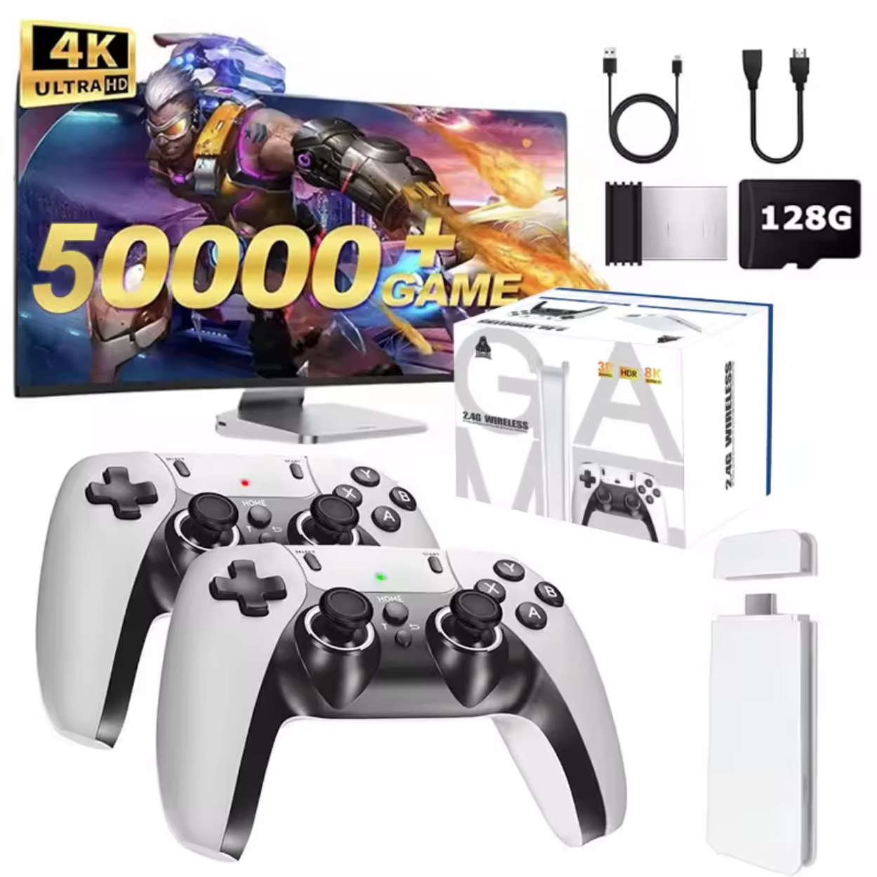 Consola de Juegos Retro con 50,000 Juegos Integrados