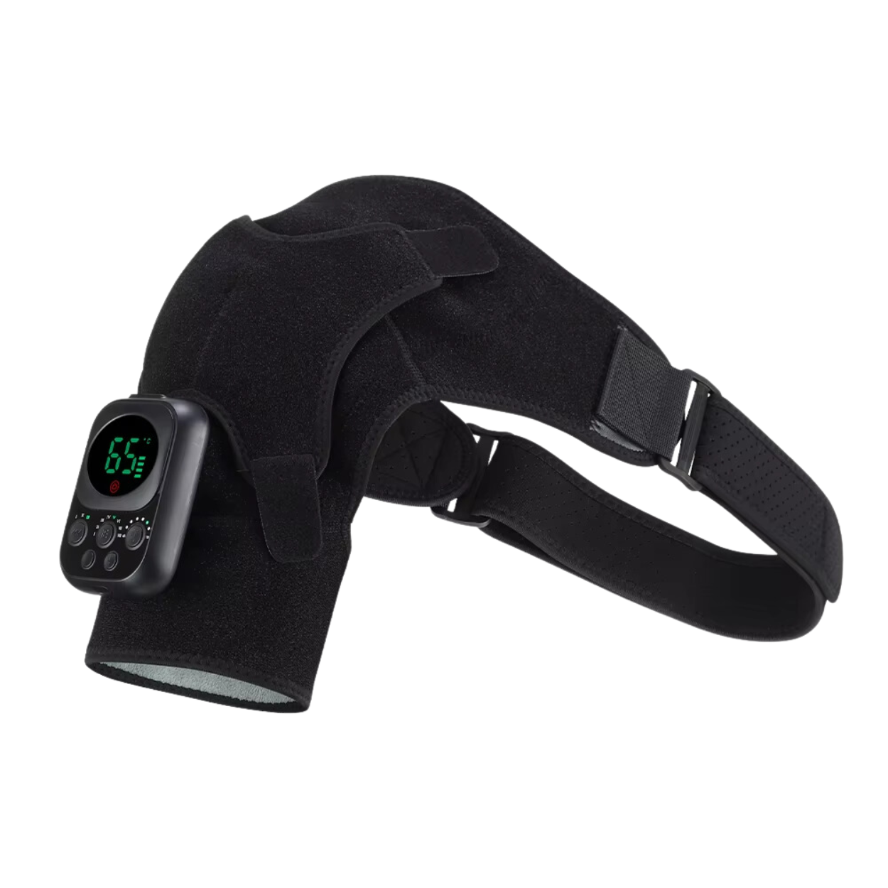 Masajeador Eléctrico para Hombros con Calor y Función de Vibración