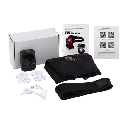 Masajeador Eléctrico para Hombros con Calor y Función de Vibración