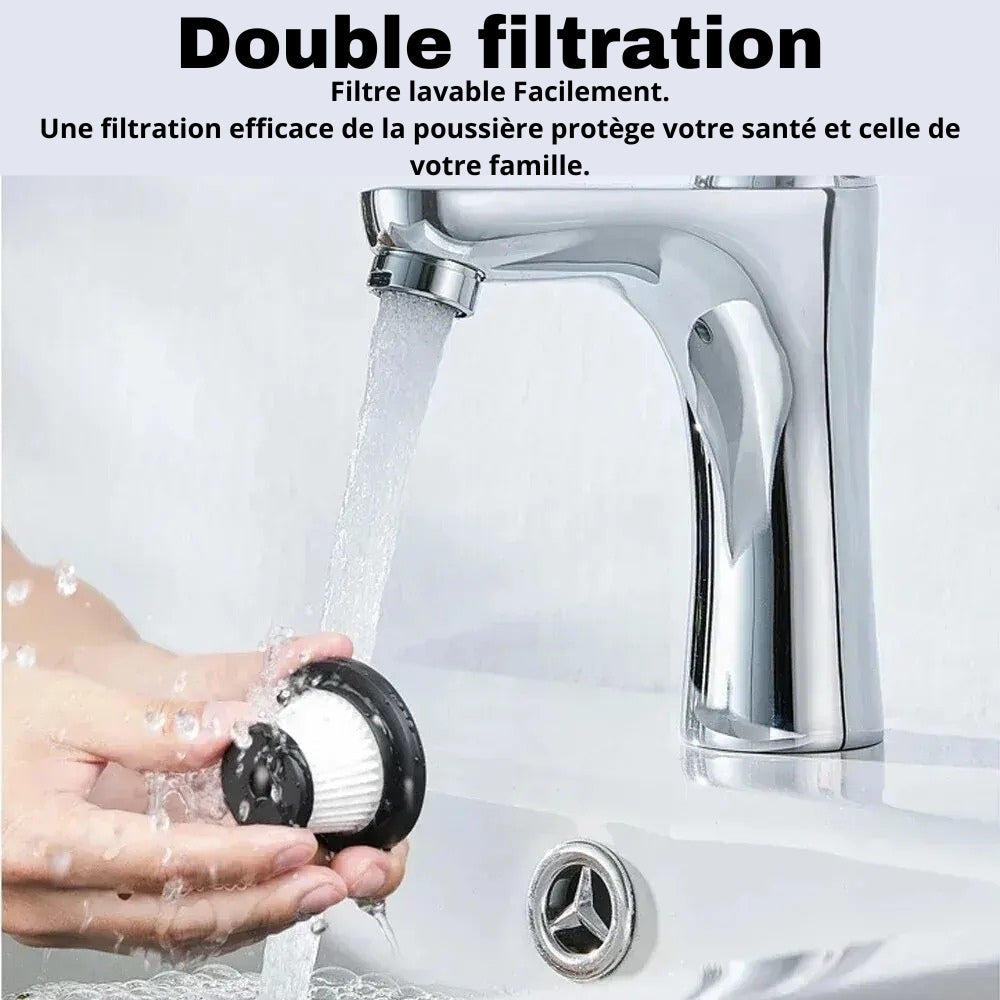 Aspiradora para Auto Inalámbrica Potente y Ligera