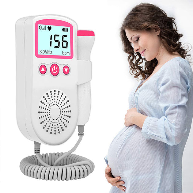 Monitor portátil de ritmo cardíaco fetal