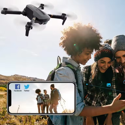 Dron 4K WiFi Doble Lente Gran Angular Estabilizado