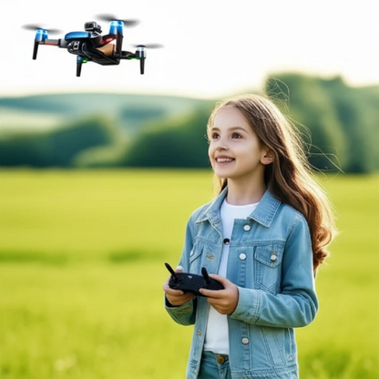 Dron Cuadricóptero 8K Profesional con Cámara FPV y Control Remoto con Pantalla WiFi