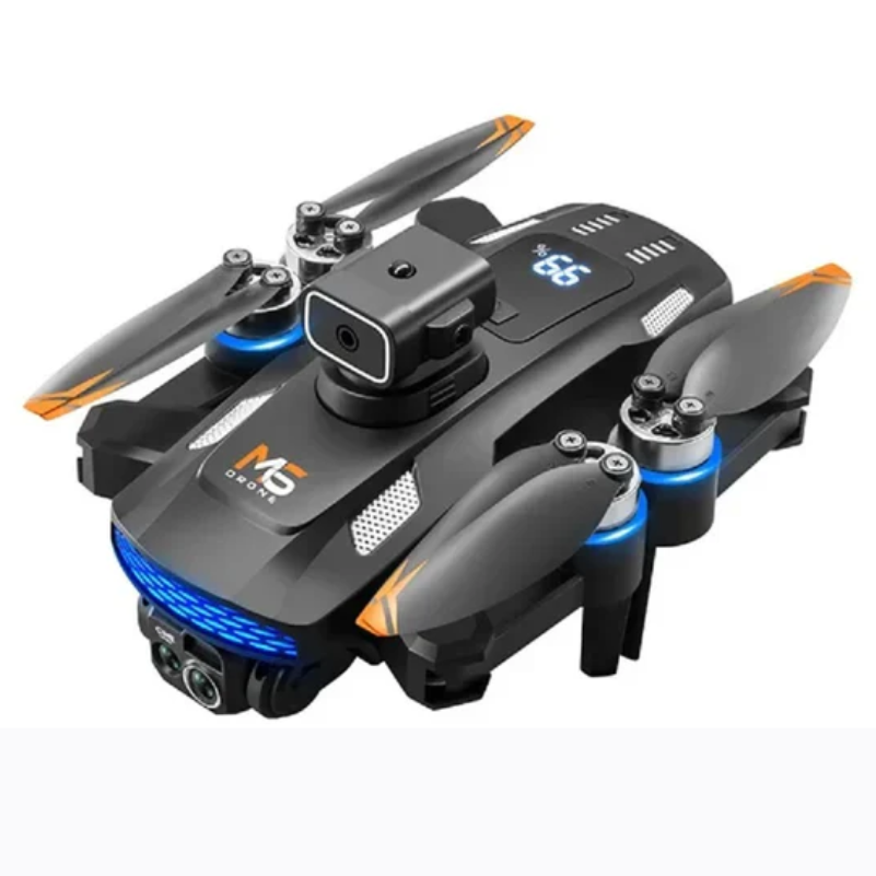 Dron Cuadricóptero 8K Profesional con Cámara FPV y Control Remoto con Pantalla WiFi
