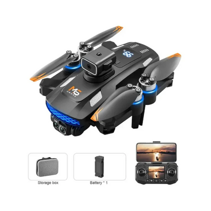Dron Cuadricóptero 8K Profesional con Cámara FPV y Control Remoto con Pantalla WiFi
