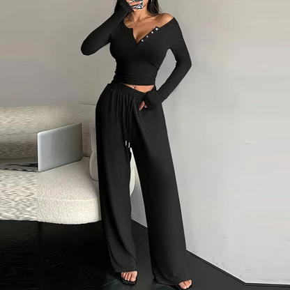 Pantalón y Suéter Oversize Cómodos