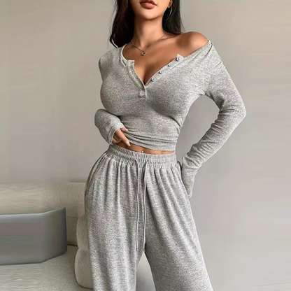 Pantalón y Suéter Oversize Cómodos